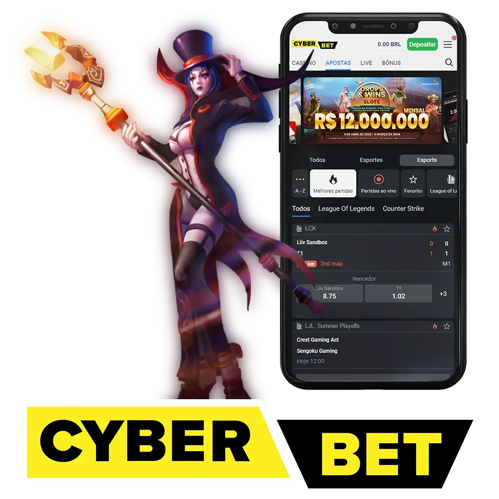 Escolha o eSport para apostar nele na Cyber Bet.